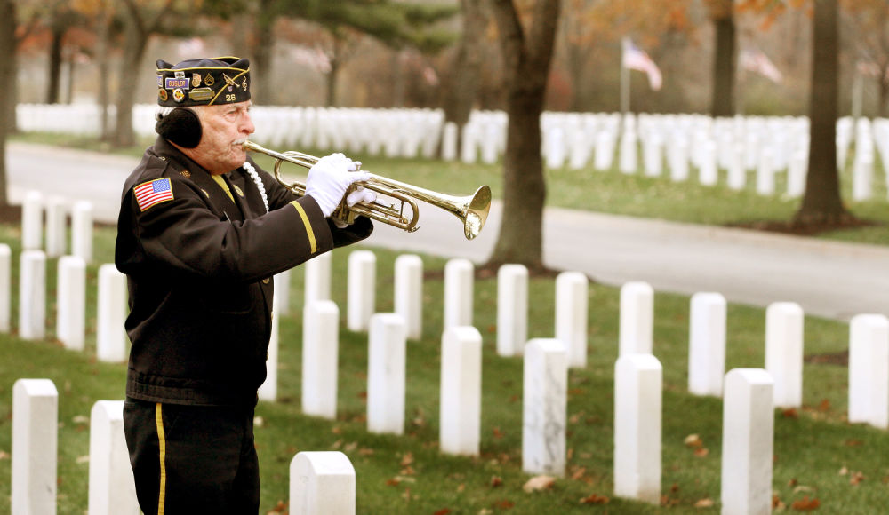 Arsenal Veterans Day ceremony